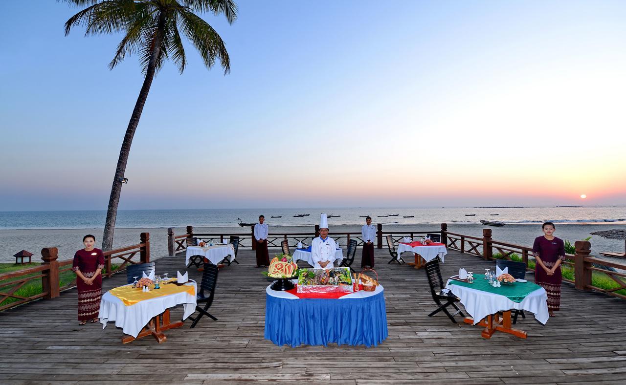 Aureum Palace Hotel & Resort Ngwe Saung Ngwesaung Exterior foto