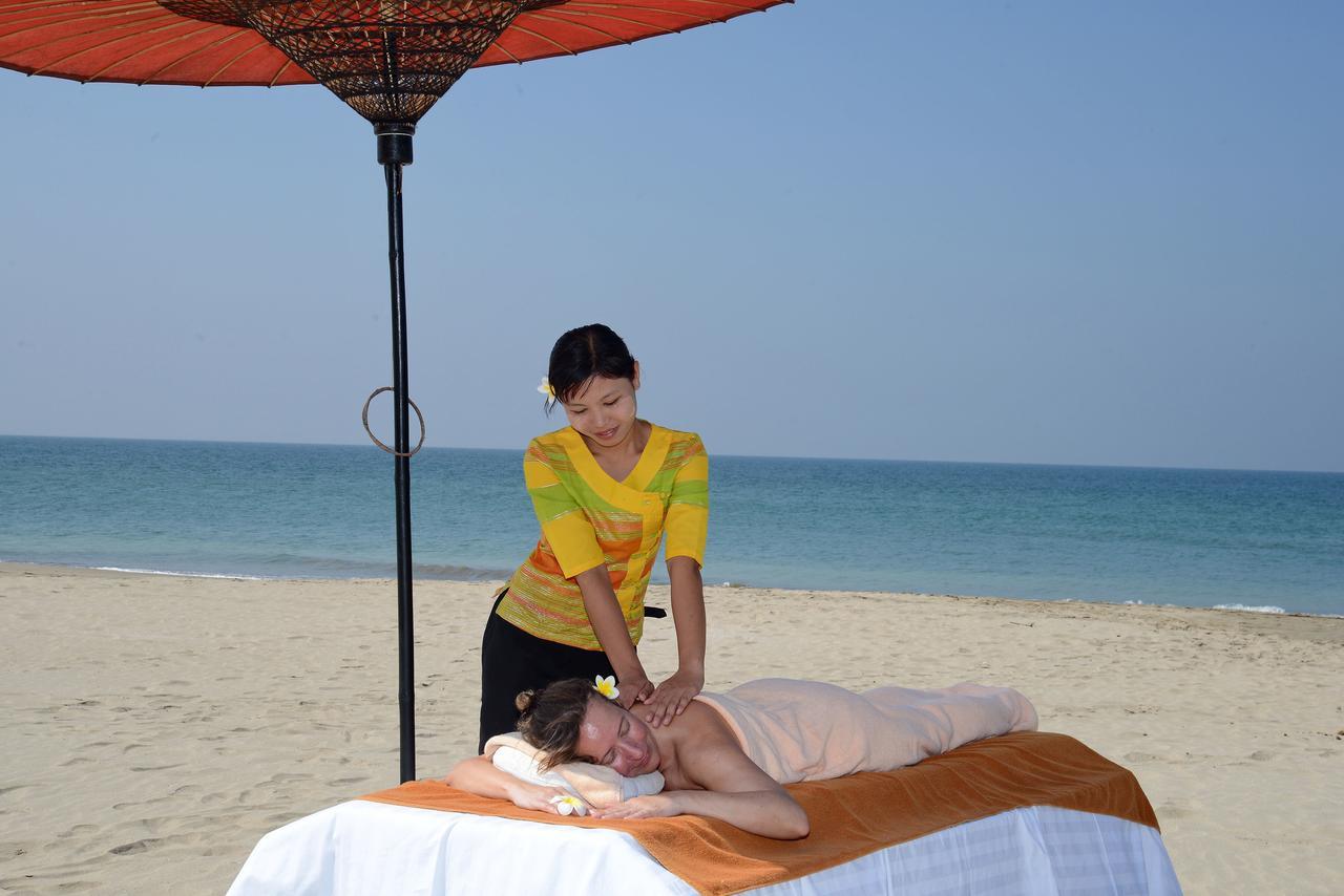 Aureum Palace Hotel & Resort Ngwe Saung Ngwesaung Exterior foto